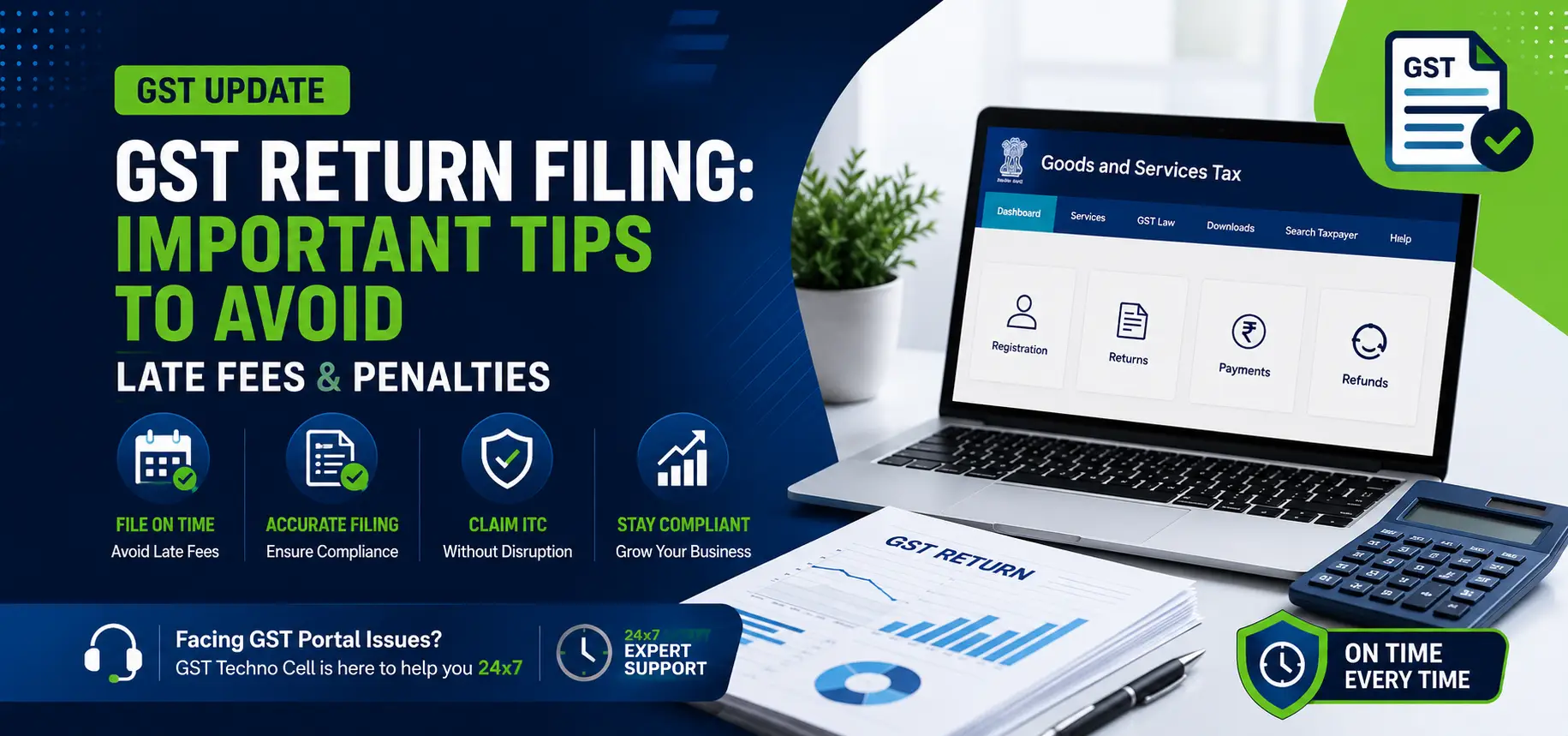 GST Return Filing: Important Tips to Avoid Late Fees and Penalties