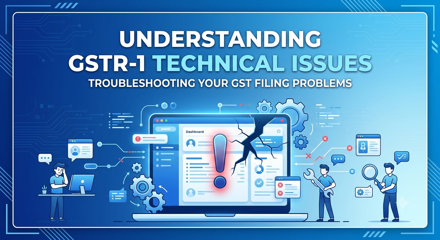 Navigating GSTR-1 Technical Issues: Causes and Troubleshooting