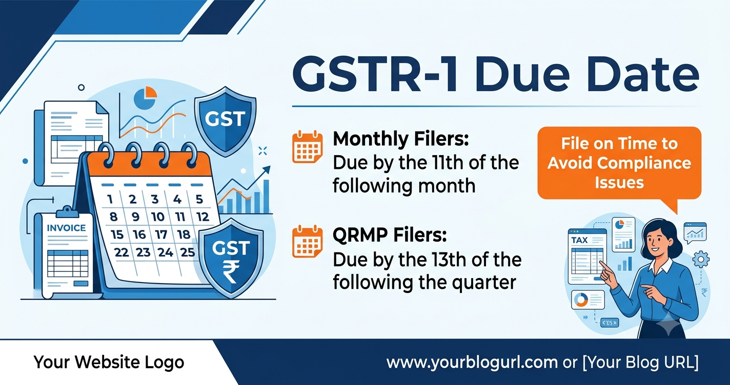 GSTR-1 Due Date: Everything You Need to Know