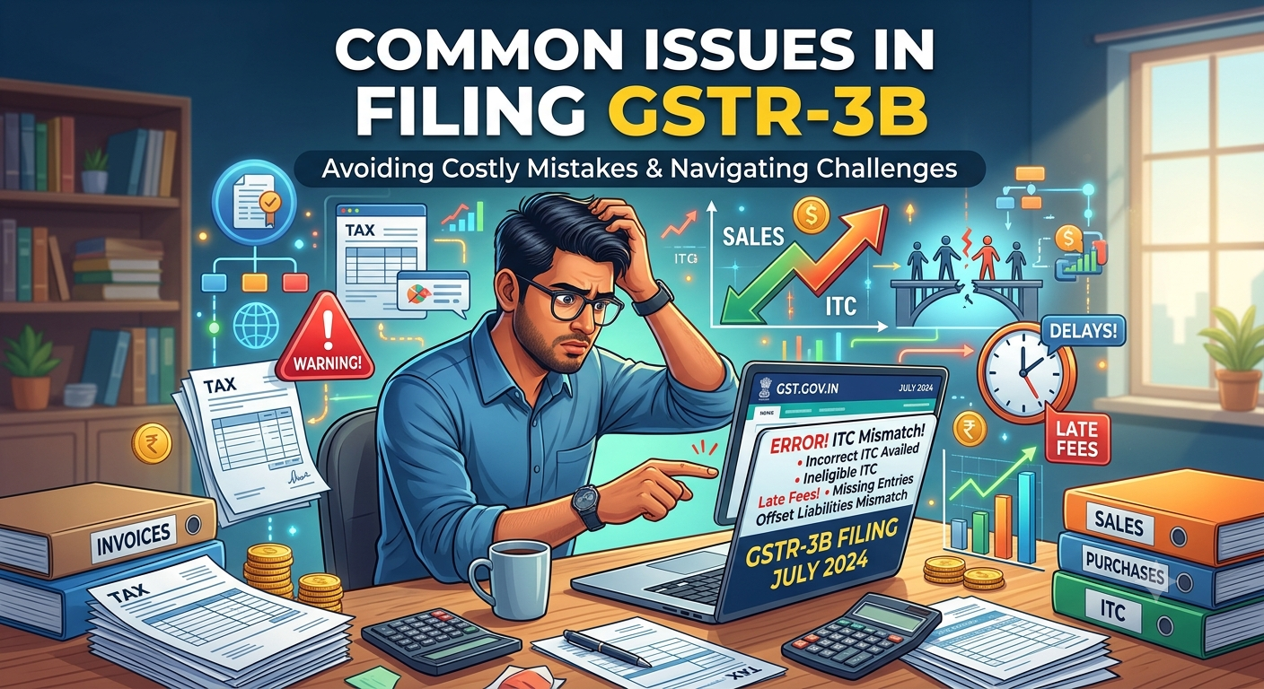 Common Issues in Filing GSTR-3B and How to Avoid Them
