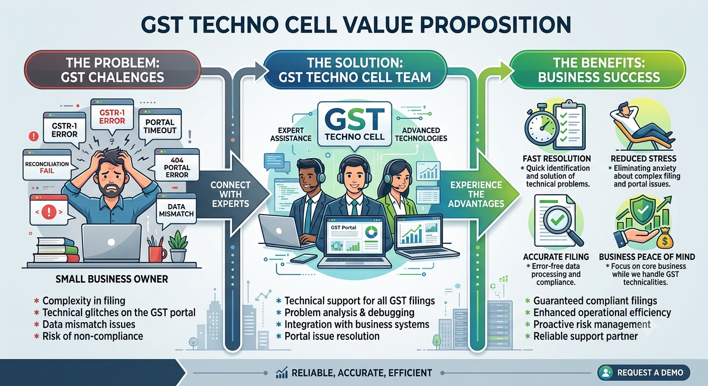 GST Techno Cell: Your Dedicated Partner for Resolving GST Technical Issues